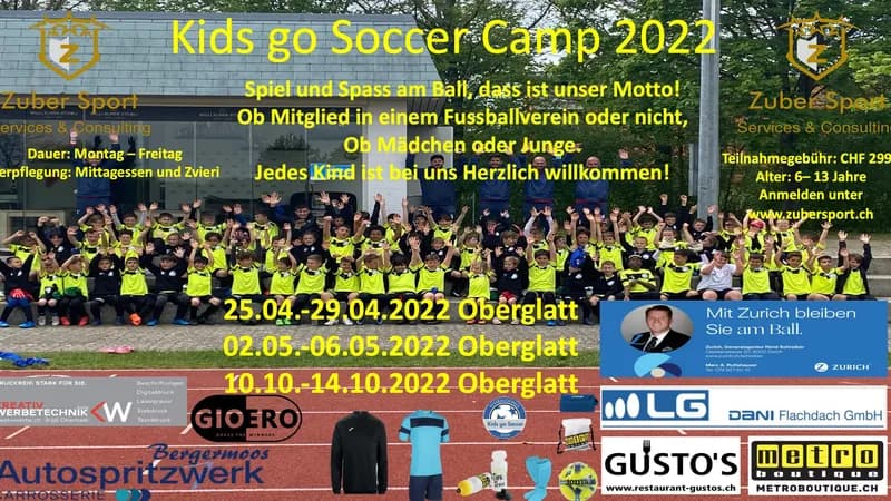 Kids go Soccer Camp 2022